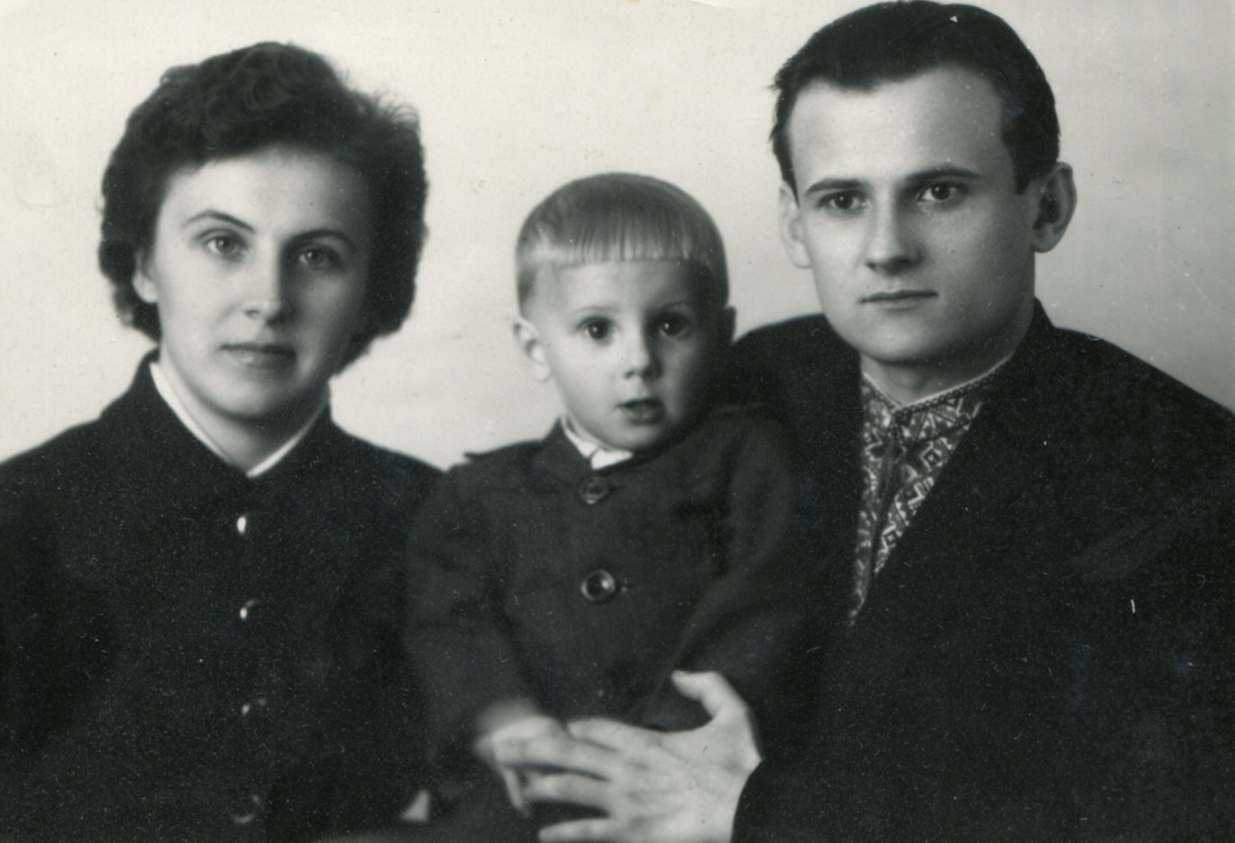 Mom, me and dad in Tashkent, August 1962