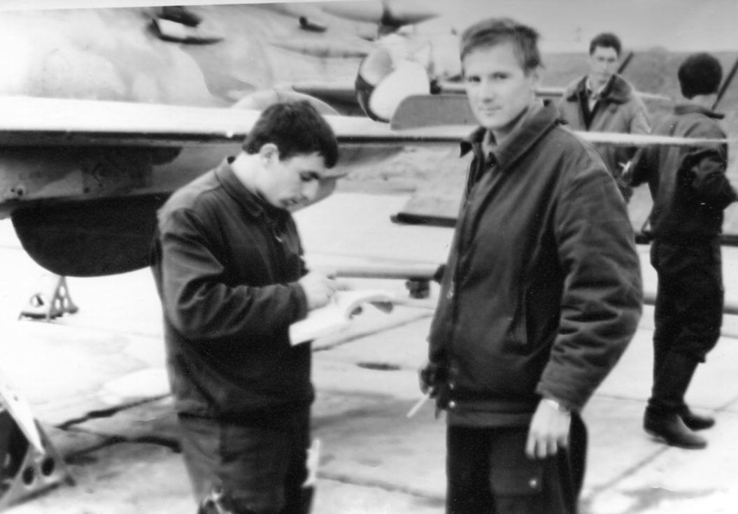 Nikolaiev at Airfield 1985