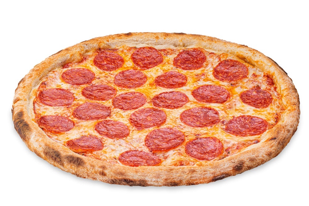 Pizza delivery target for navigation accuracy demo