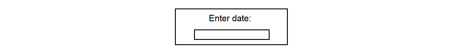 UI prompt to enter start date for delayed-information (DI) file generation