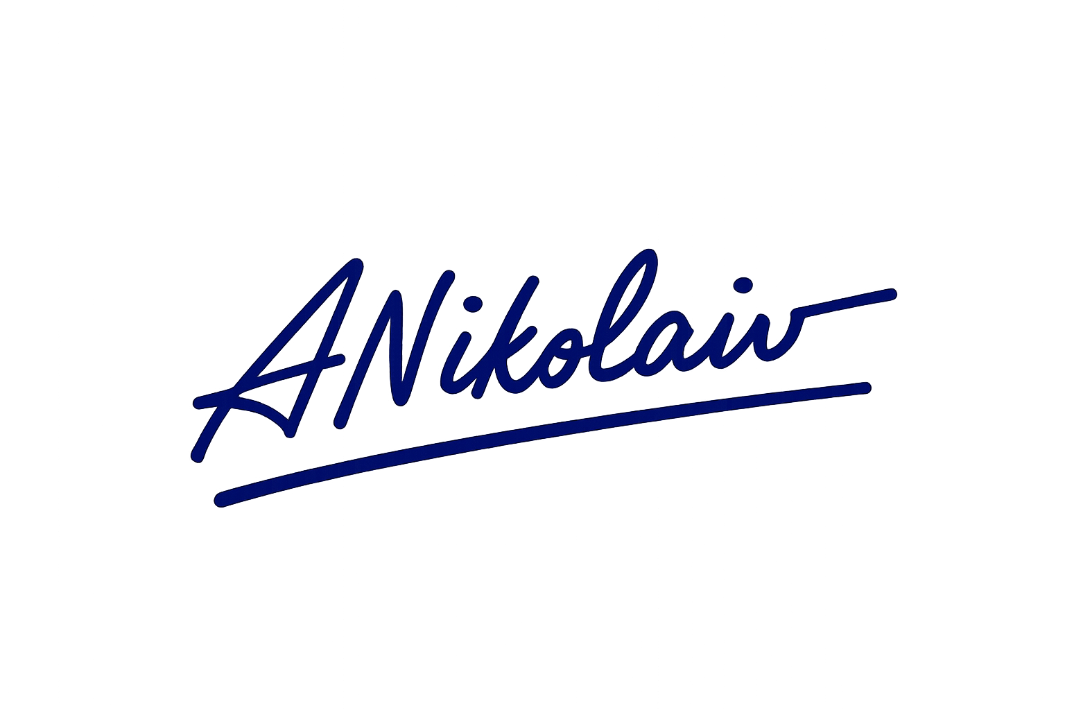 Andrii Nikolaiev’s signature