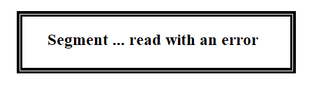 Terminal message with verification result