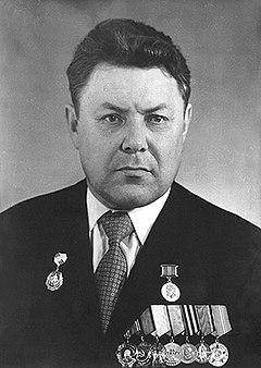 Portrait of German Alekseevich Baranovsky, Chief Designer of the Vega radio engineering system