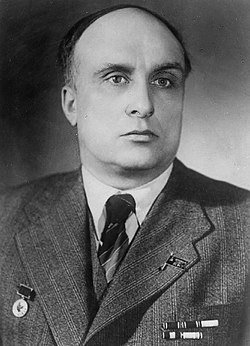 Alexander Nesmeyanov, Ukrainian chemist who developed high-purity plutonium production methods for Soviet atomic weapons