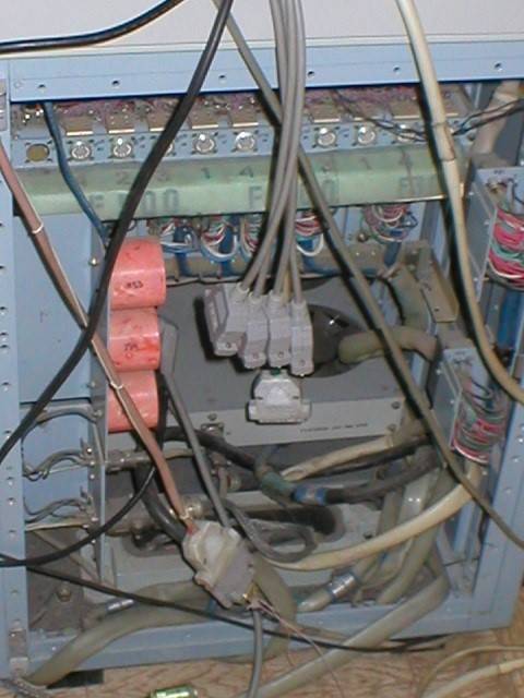 NI-526 Synchronization Processor component of information concentrator rear view