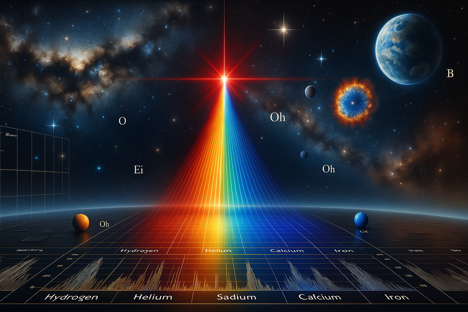 Spectral analysis metaphor: decomposing a complex system into measurable parameters
