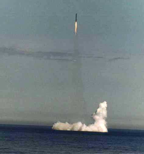 Sineva missile launch