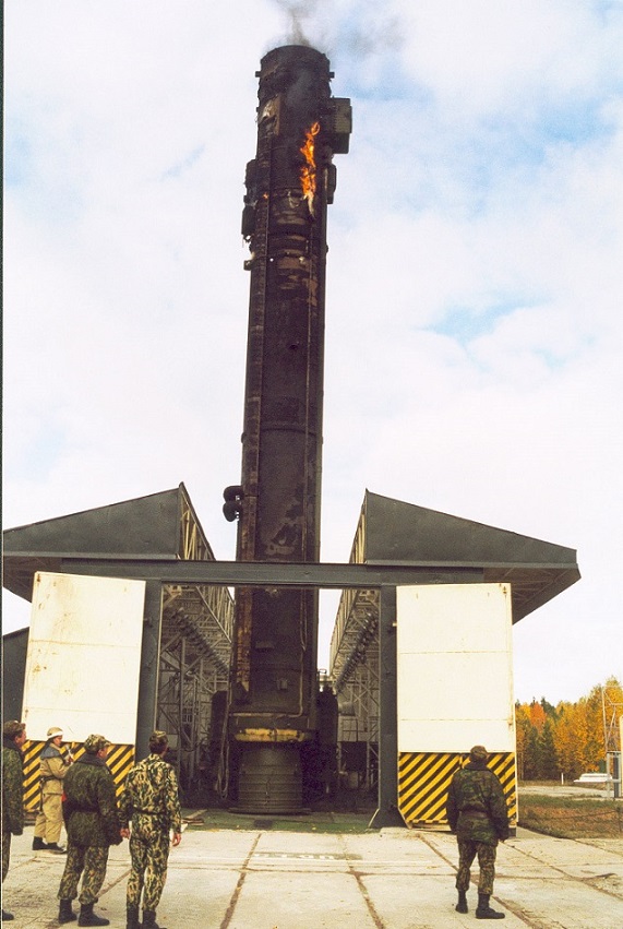 Topol-M missile test launch