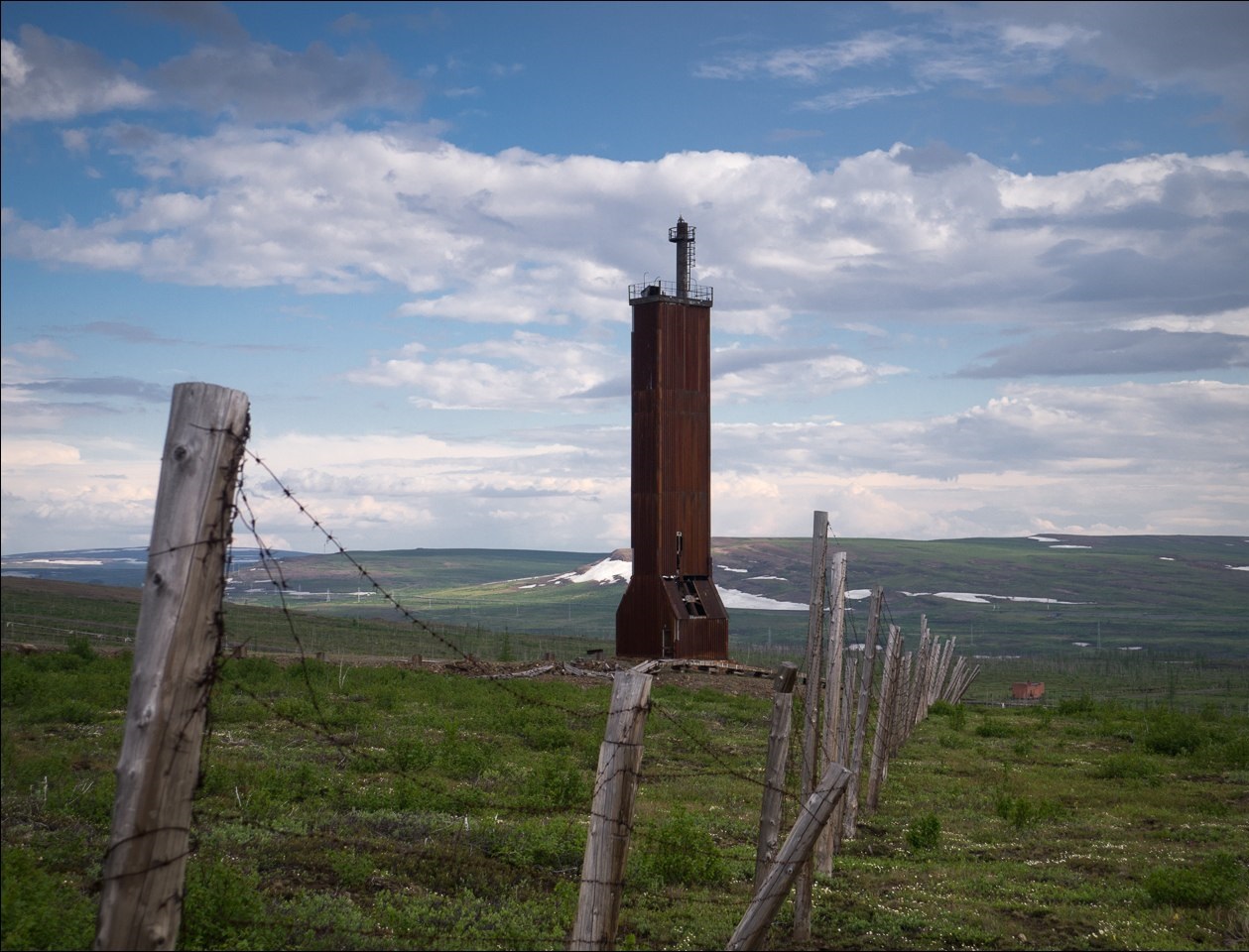 Norilsk Vega MS Calibration Mast